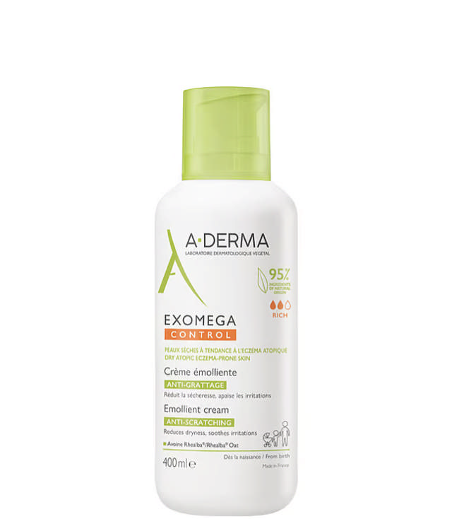 A-Derma Exomega Control Emollient Cream, 400 ml.
