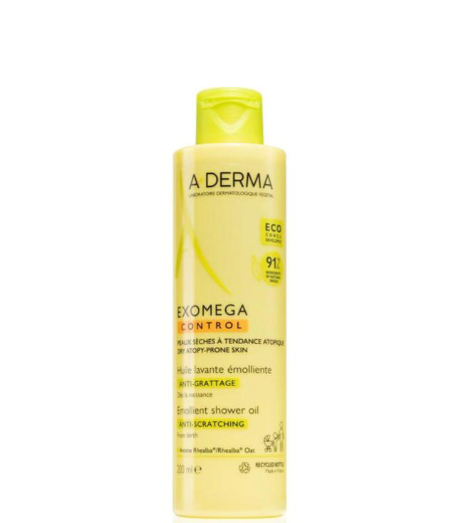 A-Derma Exomega Control Shower Oil, 200 ml.