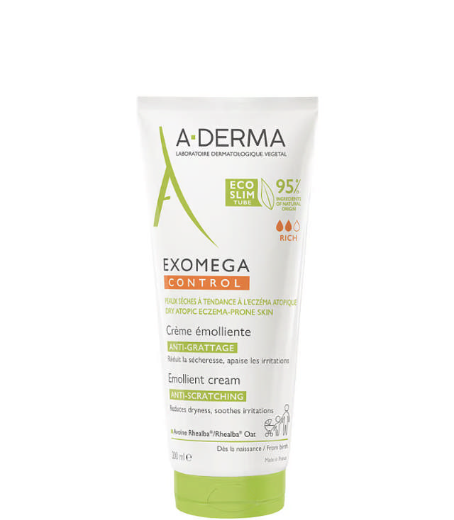 A-Derma Exomega Control Emollient Cream, 200 ml.