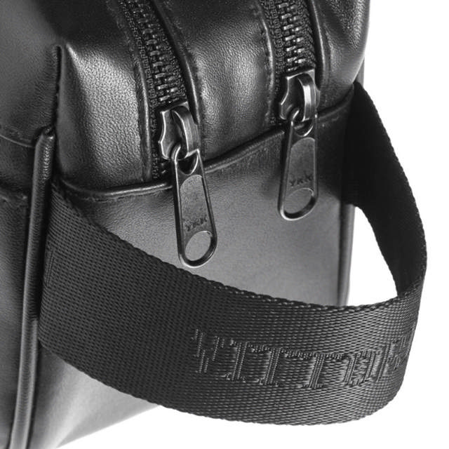 Gillian Jones Vittorio Toilettaske Ægte Læder - Sort