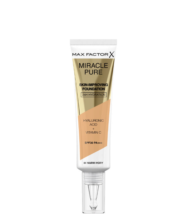 Max Factor Miracle Pure Foundation 44 Warm Ivory, 30 ml.